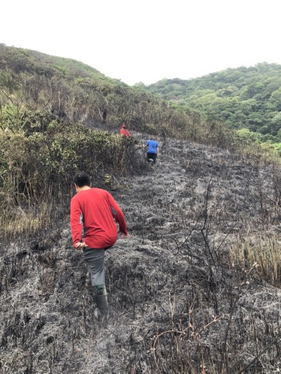 森林火災造成人民生命財產及森林資源的損失，林管處鼓勵民眾響應環保掃墓避免用火，以降低火災發生的危險 (2)
